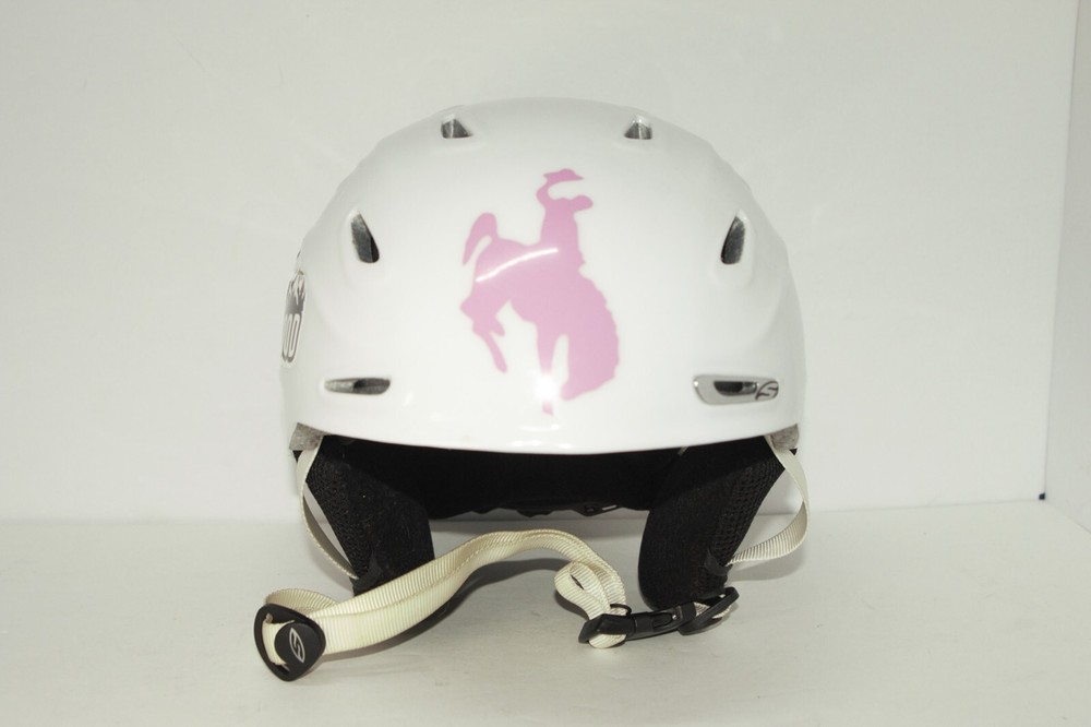 Elevate White Adjustable Protection Air Ventilation Snowboard Helmet - Medium