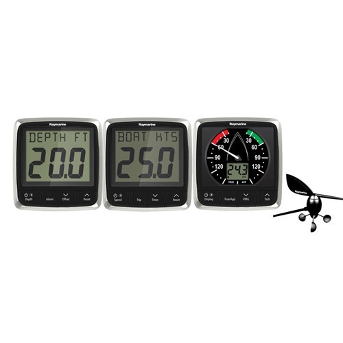 Raymarine I50/I60 Wind Speed Depth System Pack