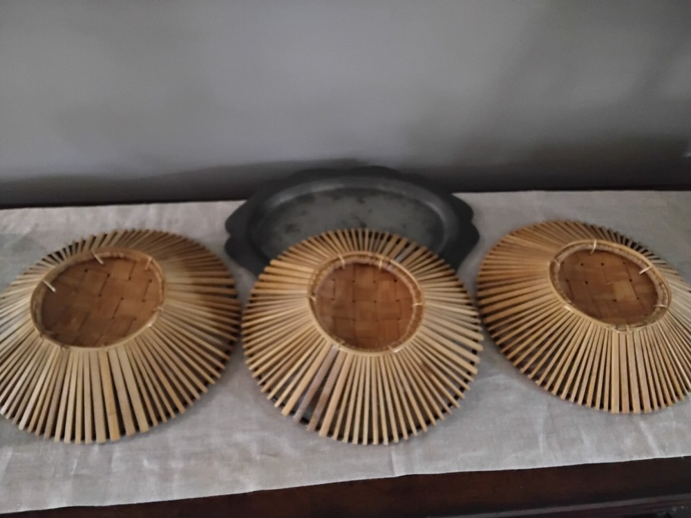 Wooden Bambo Decorative Fruit Basket