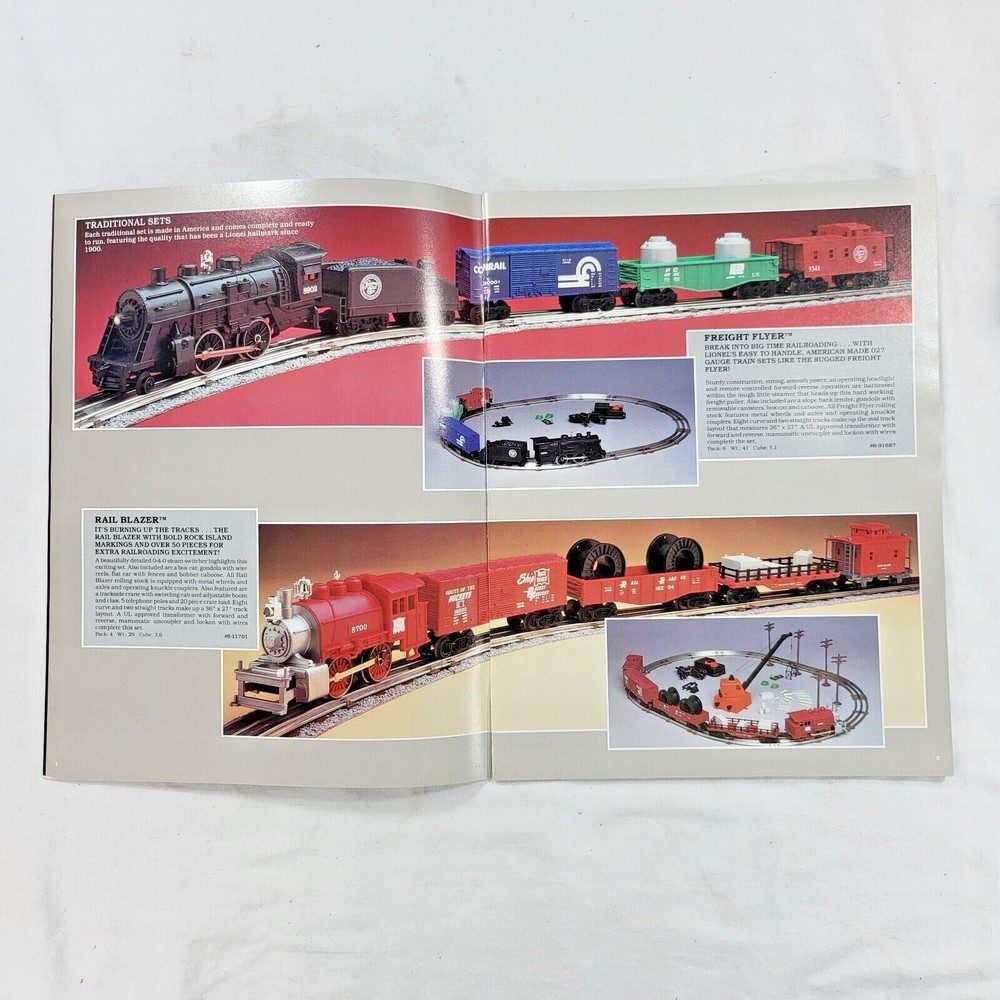 1988 Lionel Model Electric Train Catalog