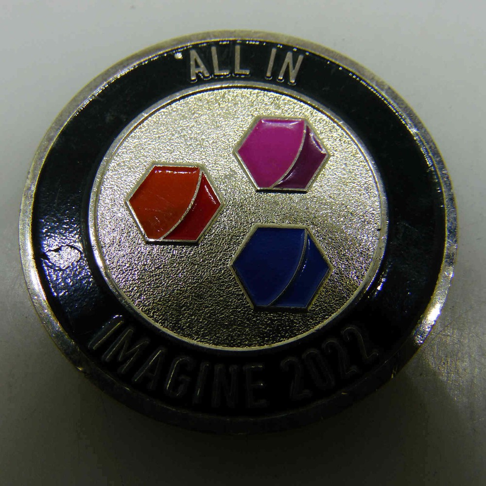 ALL IN IMAGINE 2022 CHALLENGE COIN