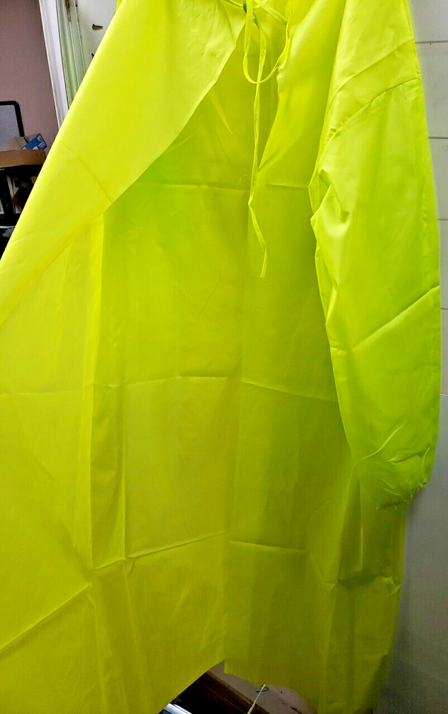 Neon polyester surgical capes