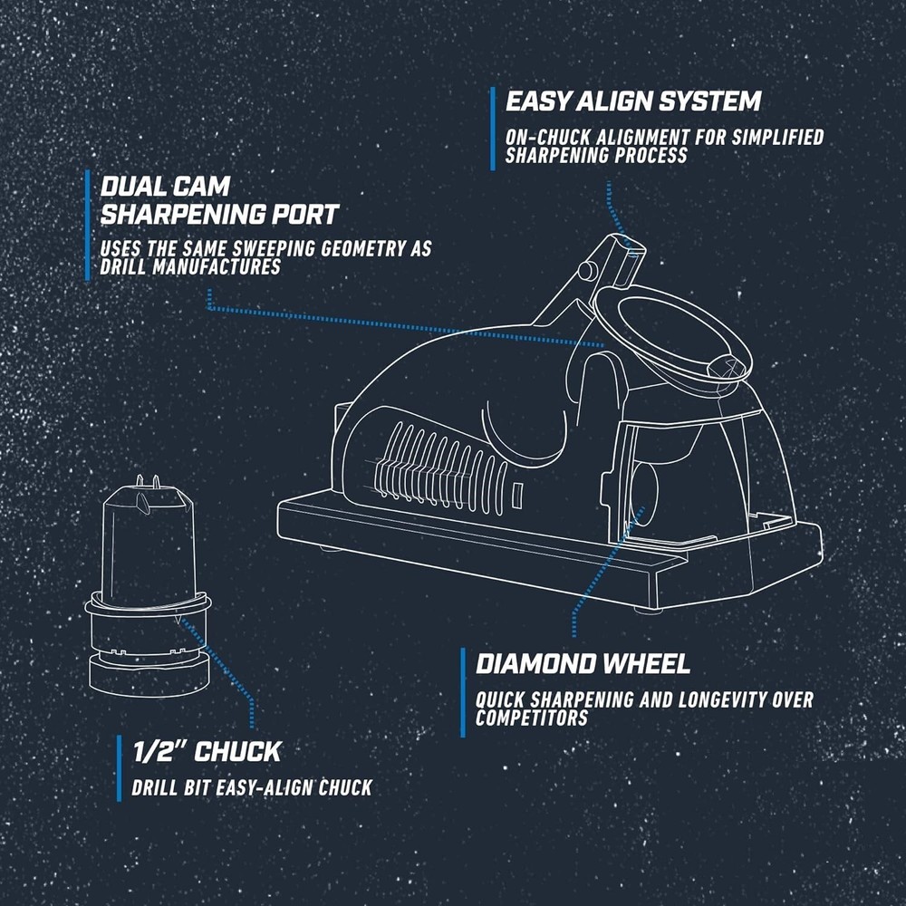 Drill Doctor DD350X Drill Bit Sharpener