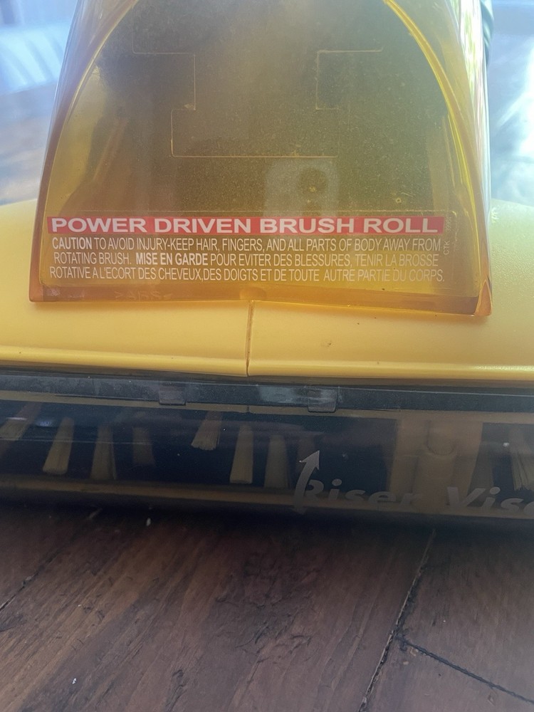 Eureka Model 71 EasyClean Yellow Handheld Vacuum Cleaner Tested EUC