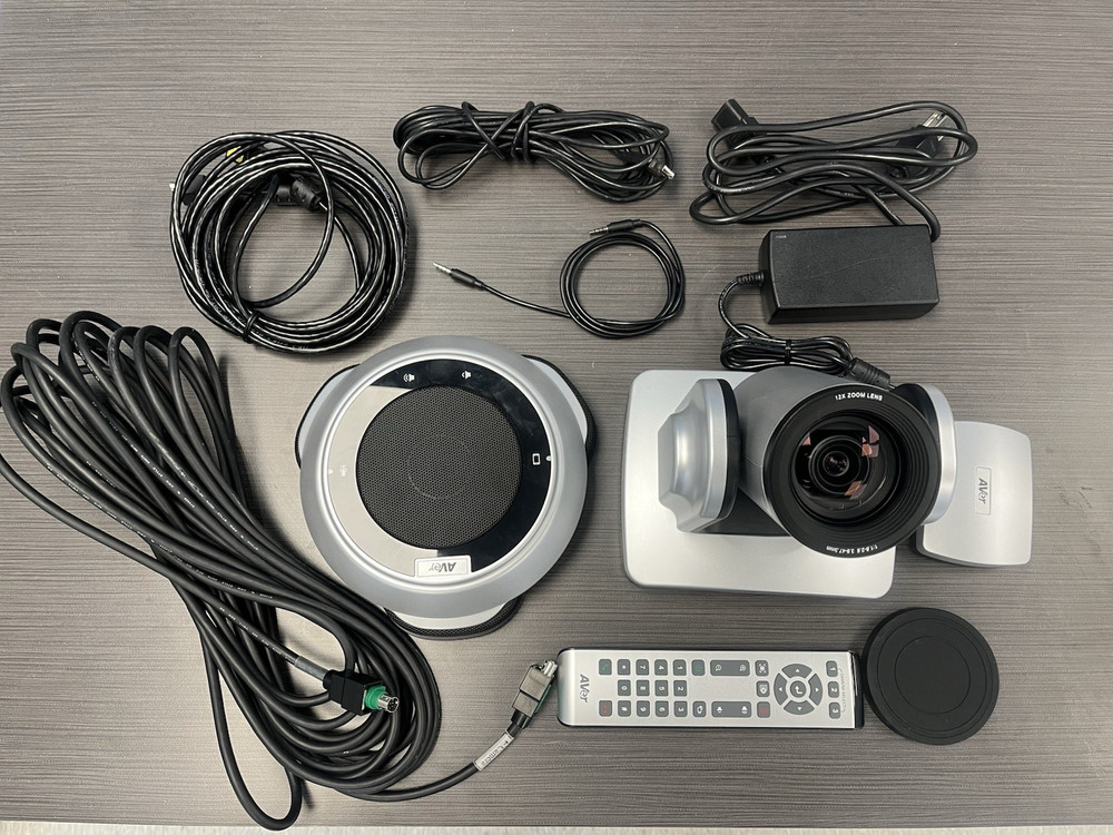 Aver V8UO Conferencing System With Cables and AC Adapter