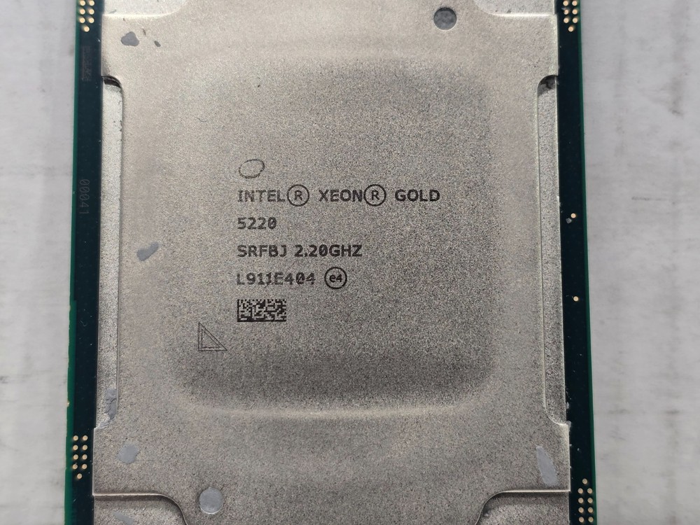Intel Xeon Gold 5220 18 Core Server Processor CPU SRFBJ 2.2 GHz FCLGA364