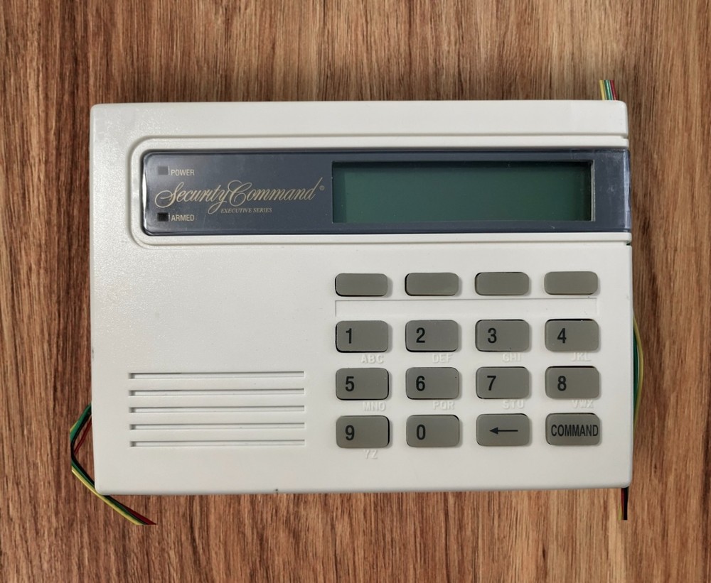 DMP 690-W LCD Security Command Alpha Keypad White