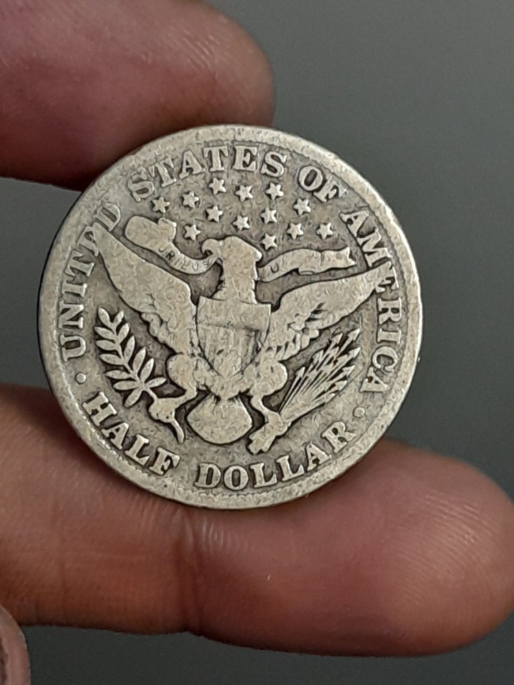 1898- P Barber Half Dollar #2