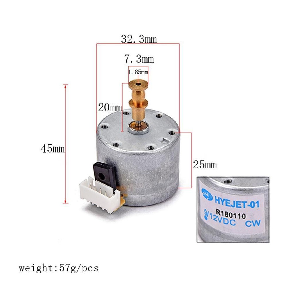 Finest DC Phonograph Motor Hardware 0.03V Player Accessory