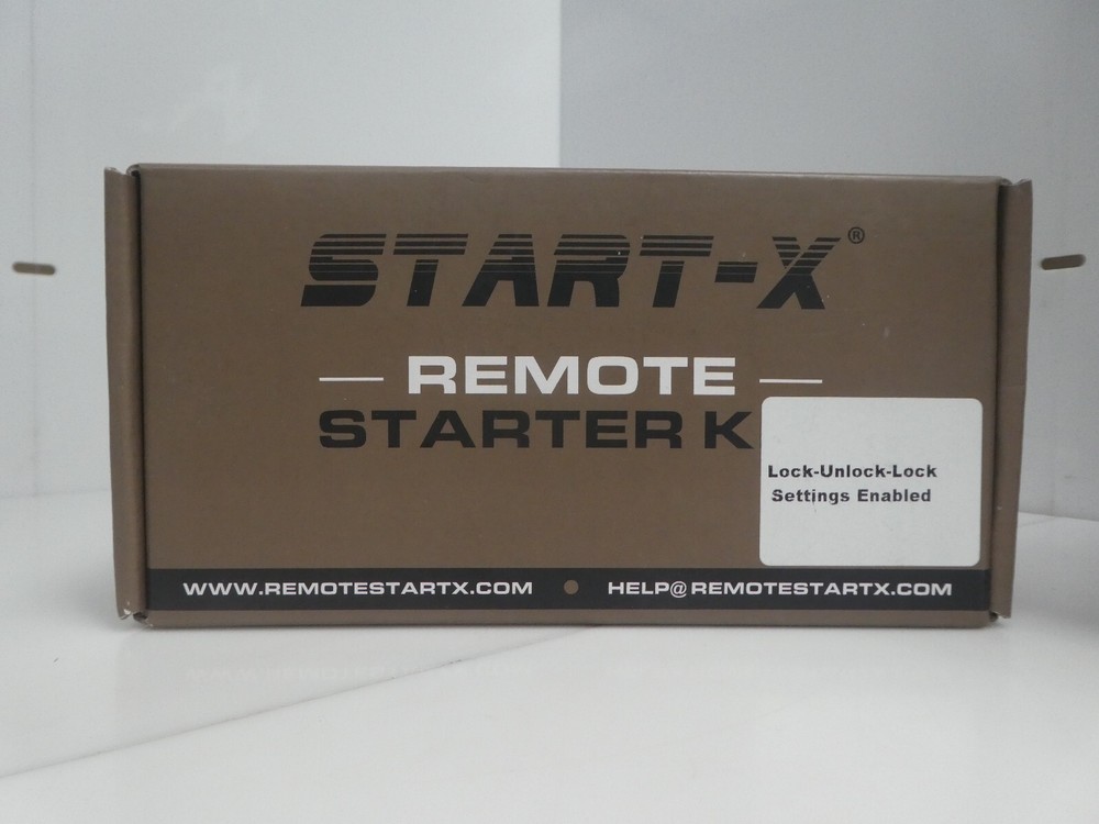 Start-X Remote Starter Kit for Fords Lock-Unlock-Lock Settings Enabled, Open Box