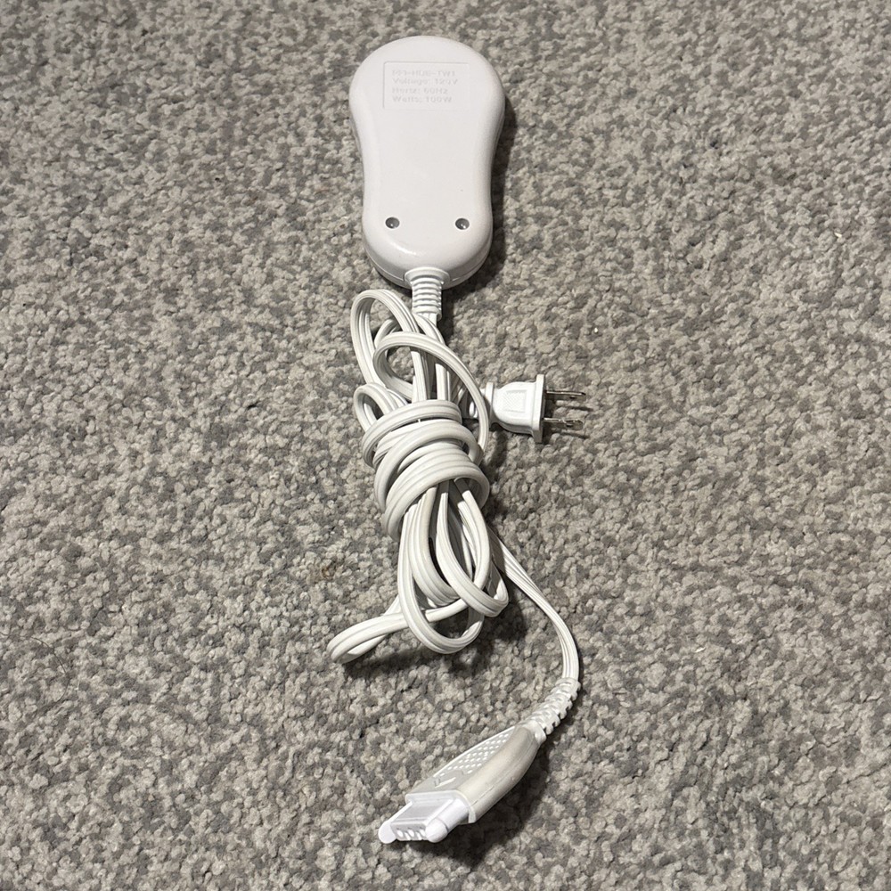 Genuine Serta Throw Blanket Controller Switch PFI-HDE-TW1 White 3-Prong TESTED