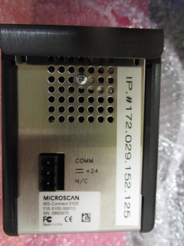 Microscan OMRON FIS-5100-0001G MS-Connect 5100