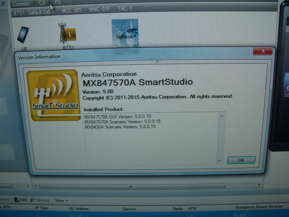 Anritsu MD8475A Communication Analyzer / Signaling Tester GSM 2nd RF Multi-Cell