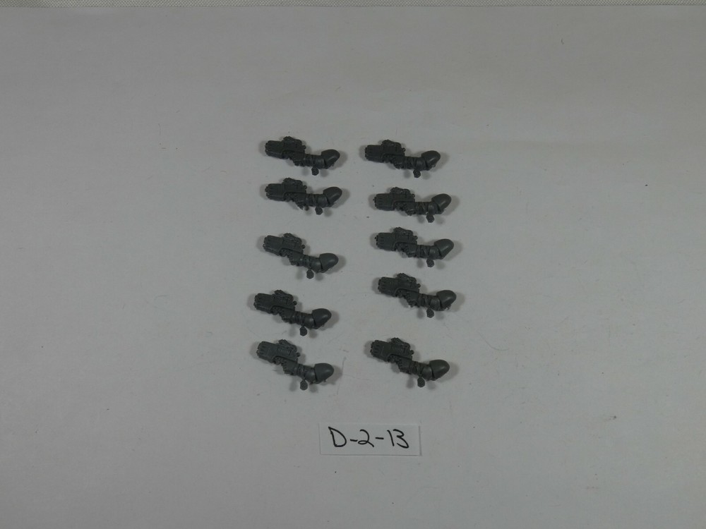 Space Wolves Plasma Pistol x 10 Bare Plastic Space Marines D213