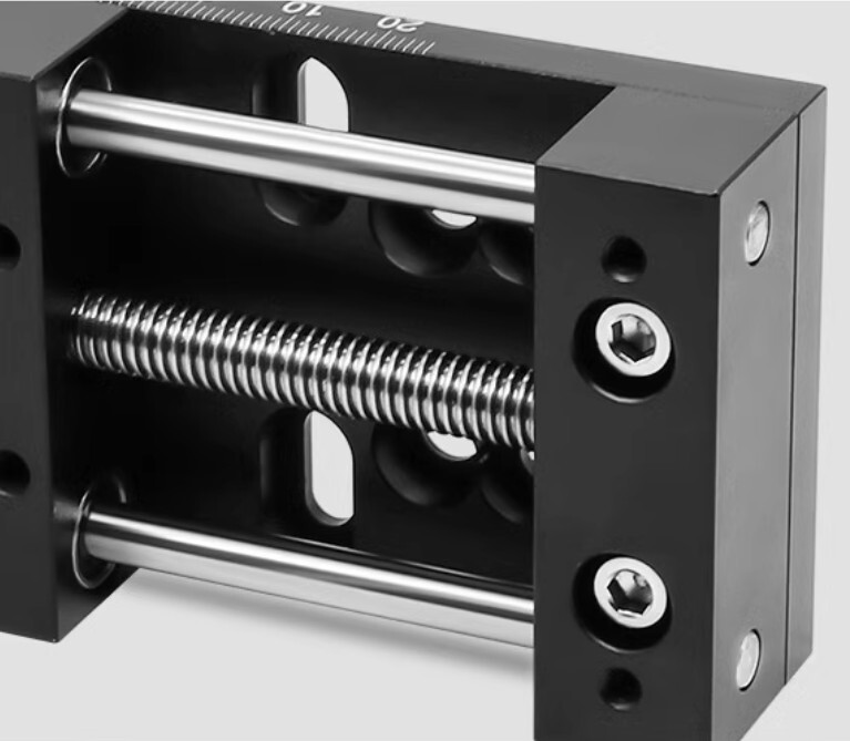 X - Axis 20A-DB10 Manual Linear Stage Translation Displacement Platform 20x10mm