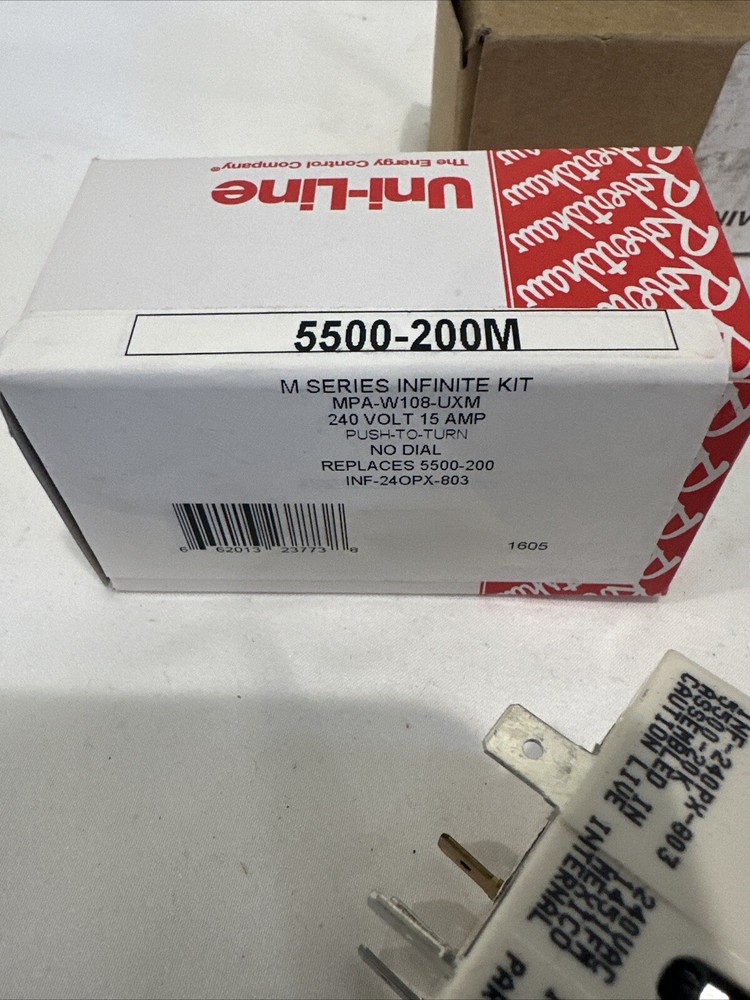 5500-200M Uni-Kit Universal Electric Range Infinite Switch Replacement