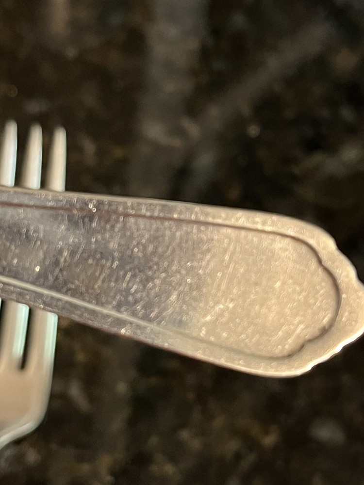 CROMWELL 7 Silverplate A1 Dinner Forks 7 5/8” No Monograms
