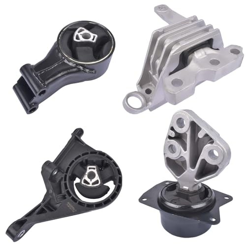 4Pcs Engine Motor Mount & Auto Trans Mounts Set Replacement for Chevy Malibu
