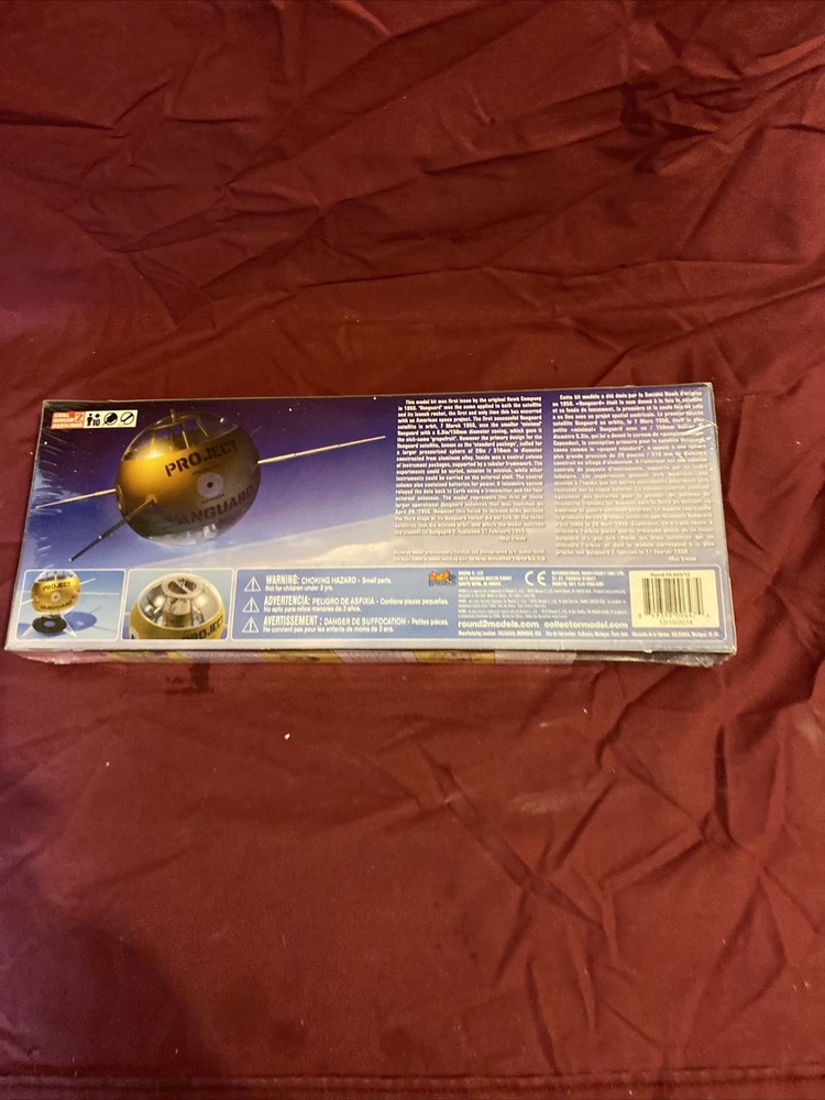 Hawk Project Vanguard Satellite Model Kit Space Vintage