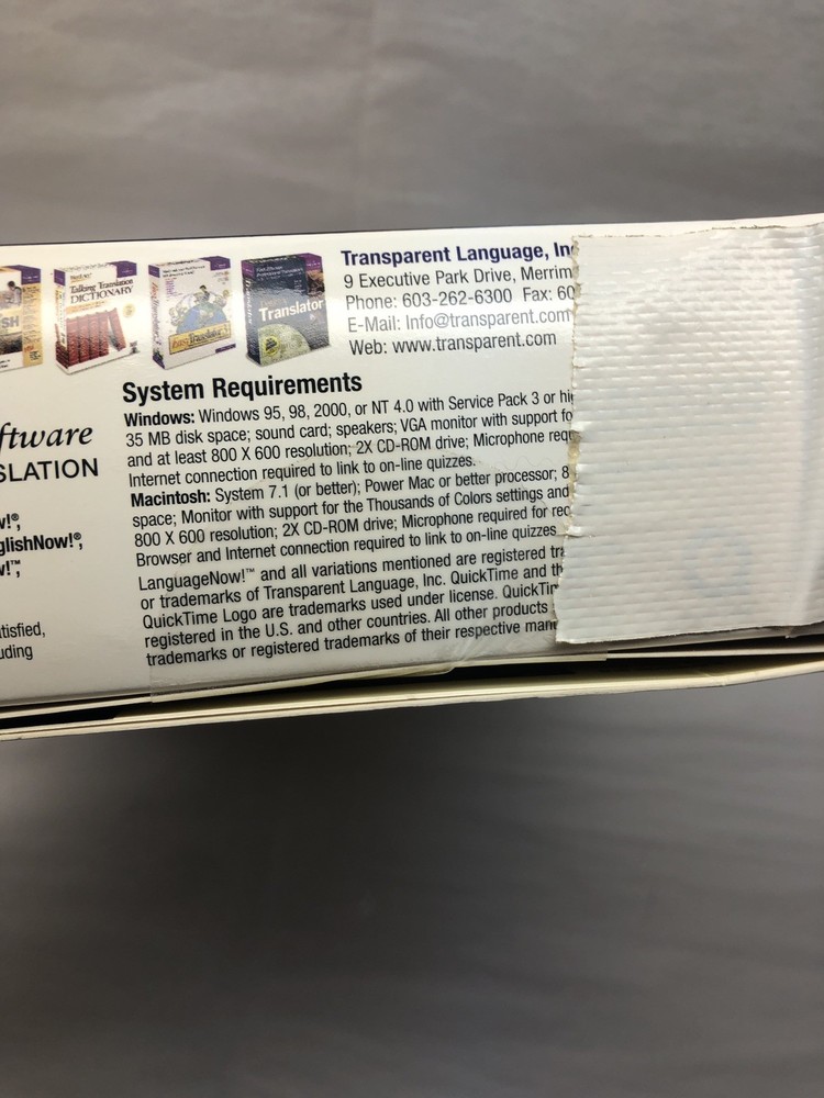 Transparent Language: Learn Latin Now! 8.0 PC CD-ROM includes microphone