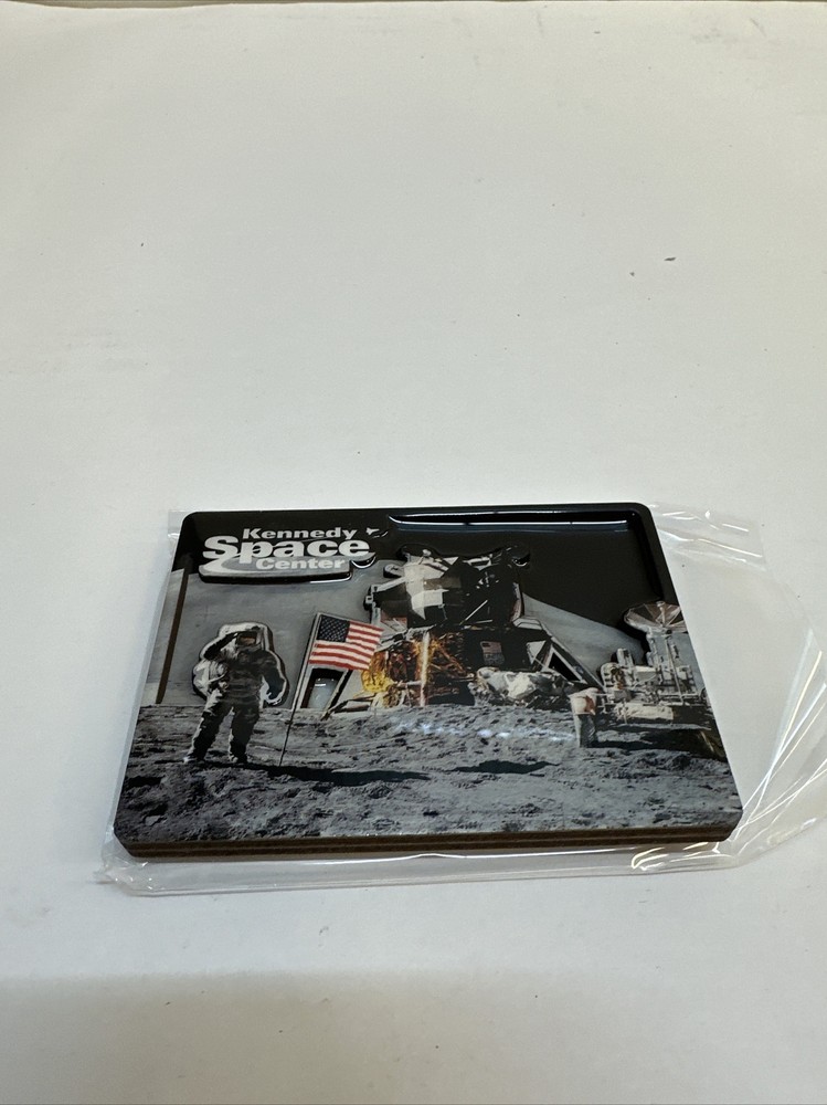 Kennedy Space Center Man On The Noon Magnet