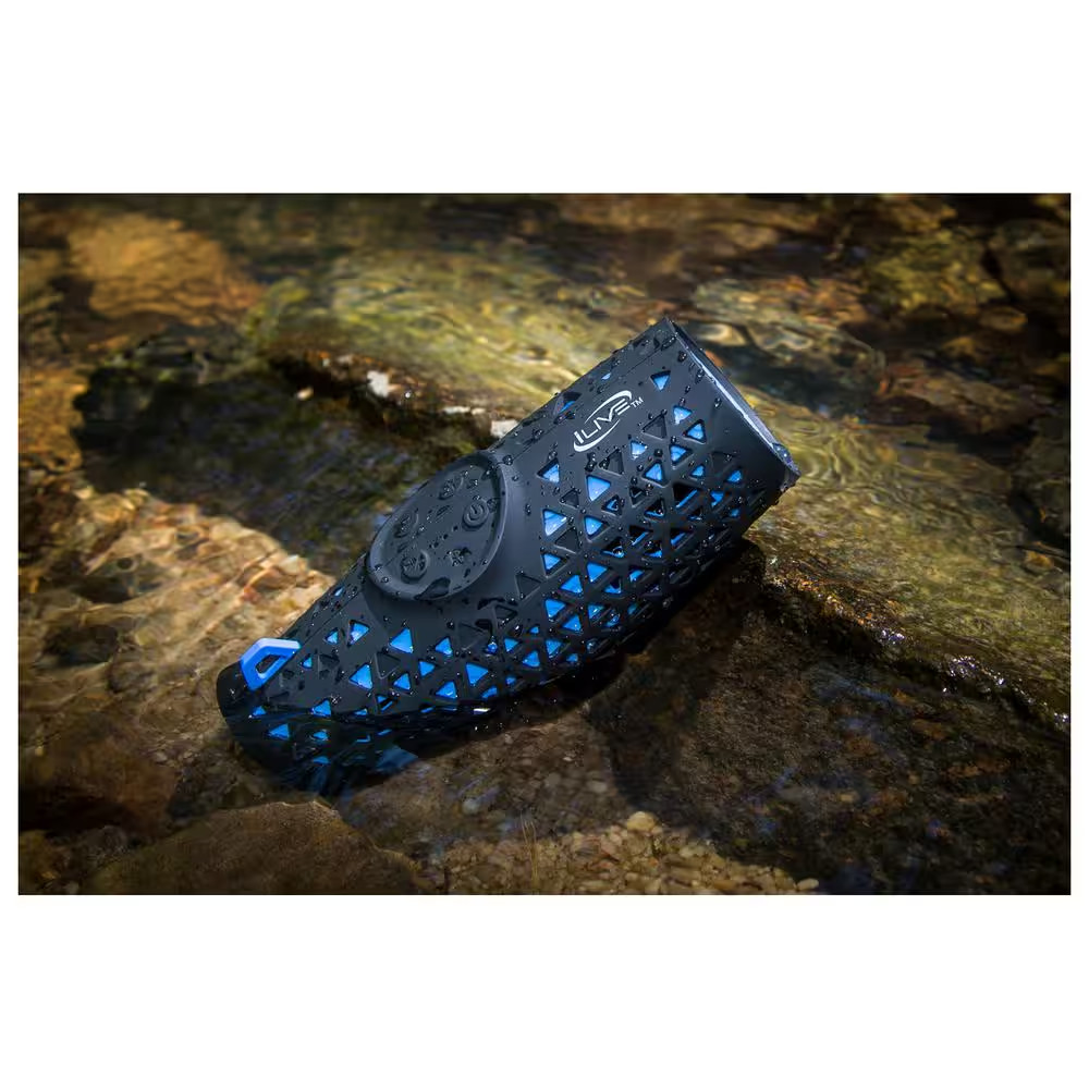 Water and Sand Proof Bluetooth Speaker IP66, Blue
