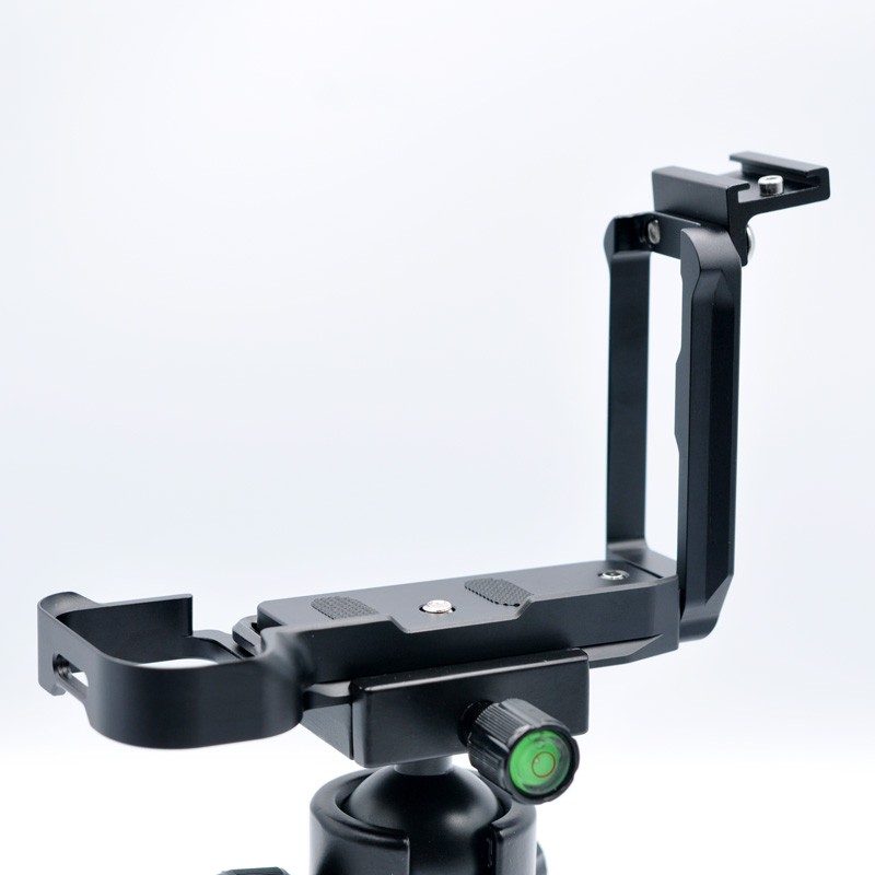 For Sony A7C Quick Release Extension Hot Shoe L Bracket Hand Grip Vertical