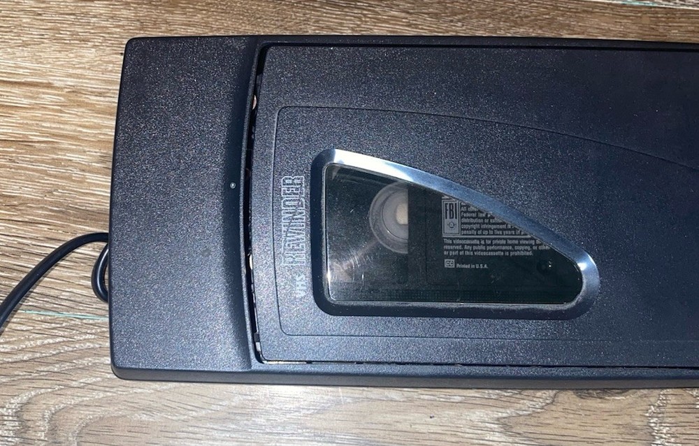 VHS Rewinder Black