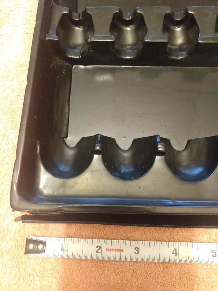 Mac Tools 9 Piece Nut Driver Plastic Storage Tray Black