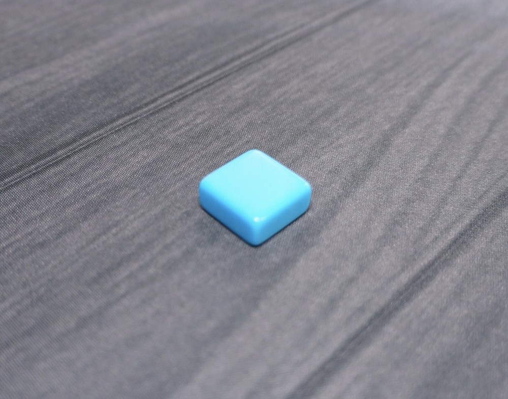 Azul | Plain Blue Resin Tile Piece | Official Replacement/Extra Game Piece