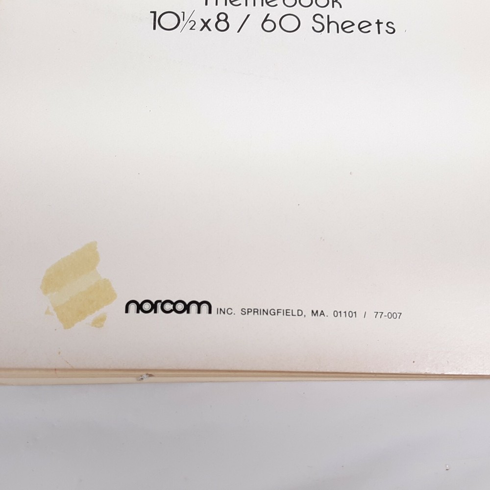 Galaxy Adventure Norcom Notebook Vintage Space Theme