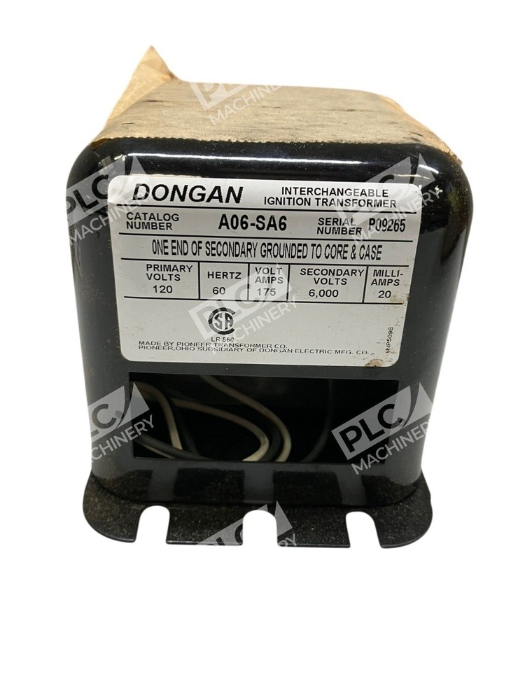A06-SA6 - Dongan - Interchangeable Industrial Ignition Transformer