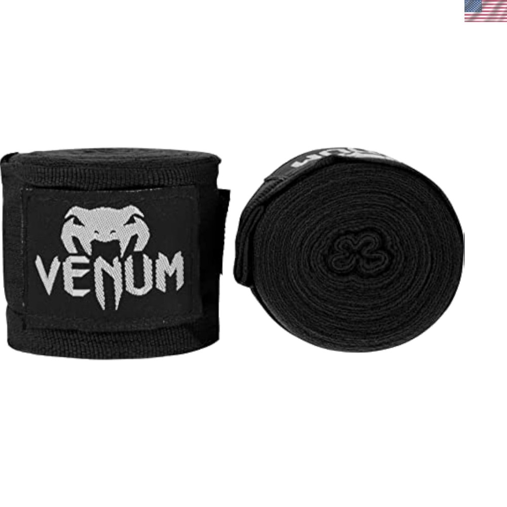 Durable Machine Washable 180-Inch Hand Wraps with Secure Hook-and-Loop Closure