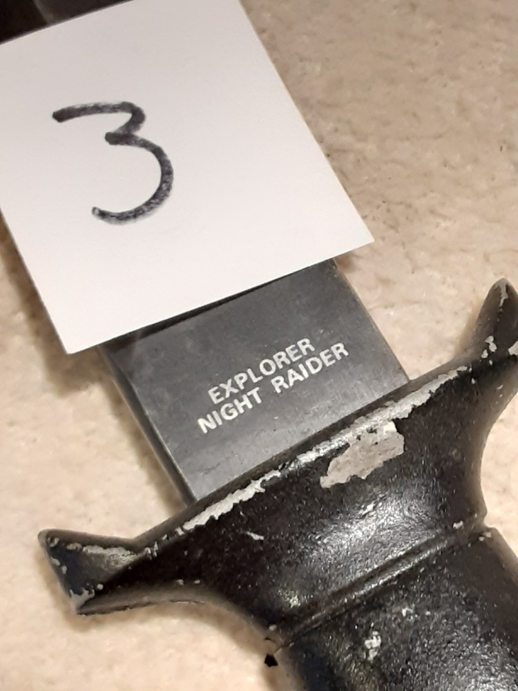 Explorer Night Raider Boot Dagger Fixed Blade Knife W Leather Sheath 3
