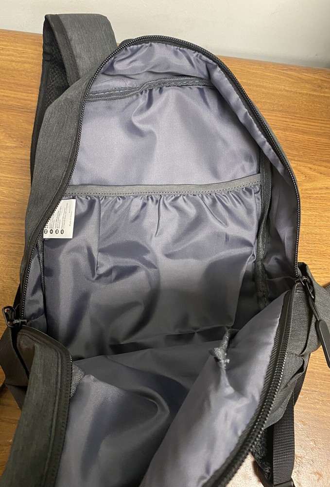 WATERFLY Basic Lightweight Backpack Dark Grey