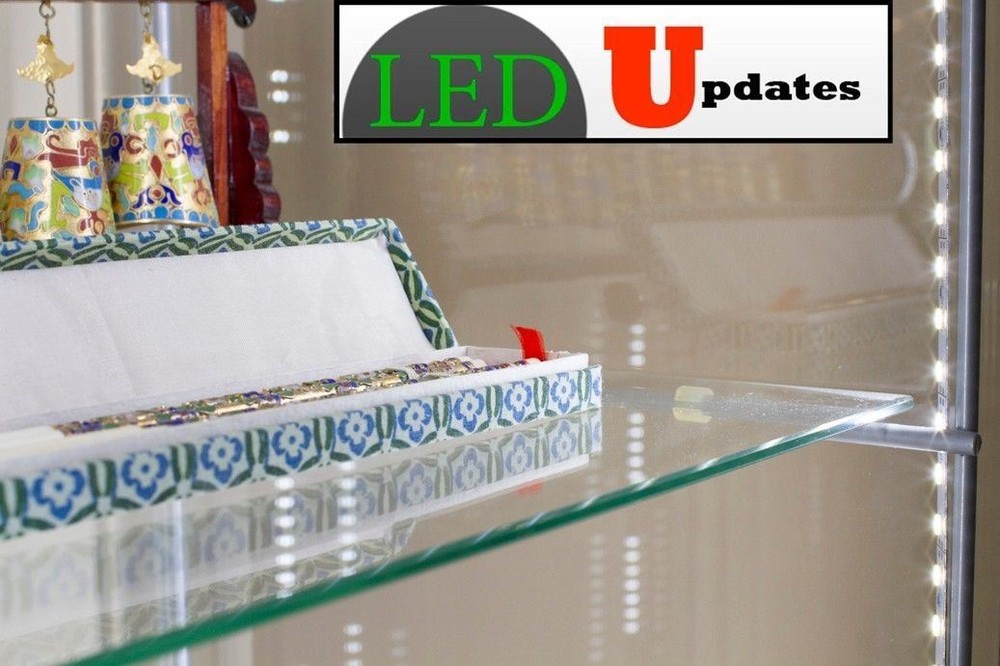 LEDUPDATES UNDER CABINET LED Light 20" KITCHEN SHOWCASE WORKSHOP + UL power