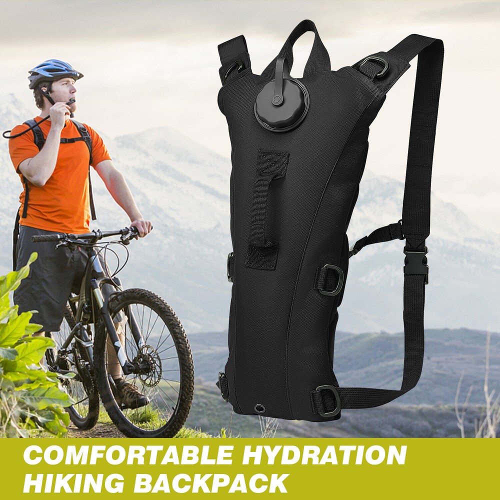 2-10L Water Bladder Bag Hydration System Backpack Survival Pack Camping Hiking