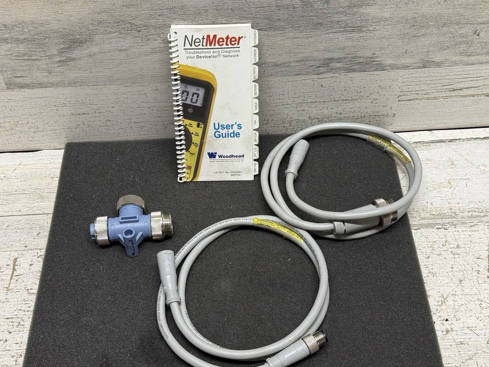 Woodhead DN-MTR NetAlert! DeviceNet NetMeter Diagnostic Tool Nice