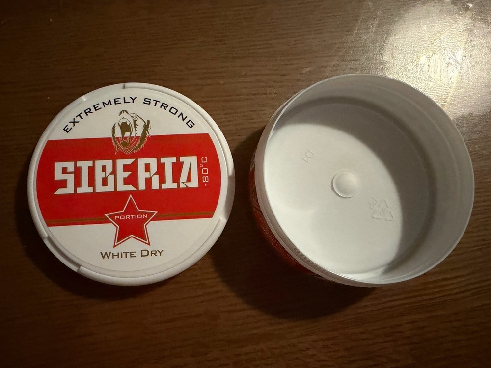 Siberia 5 empty collector's containers