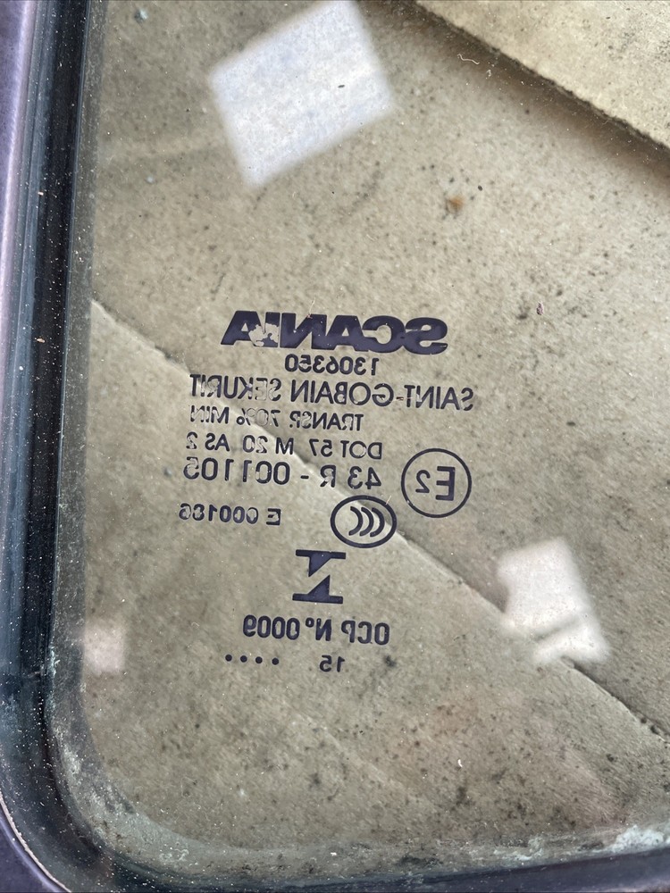 scania R Cab Passenger Side Window