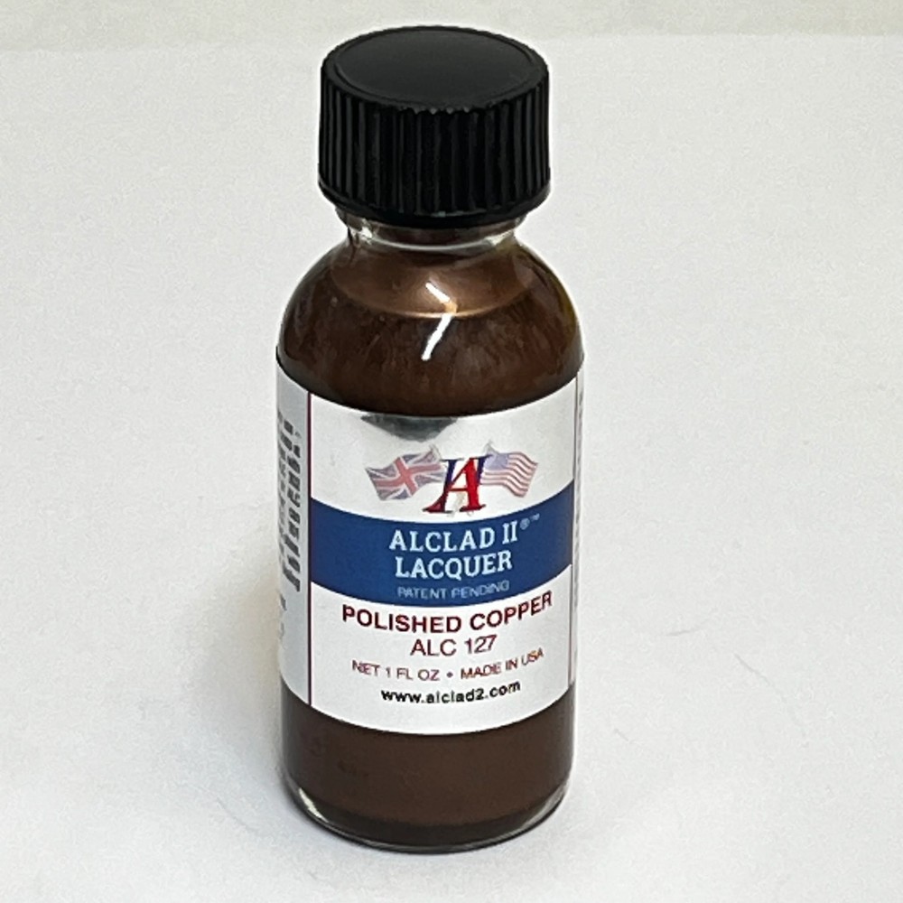 Alclad ALC127 Polished Copper Lacquer Paint 1oz