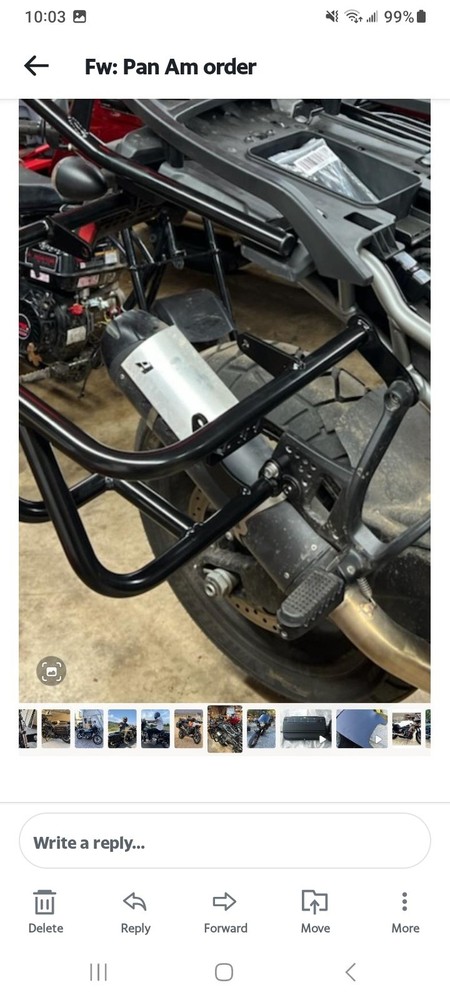 Harley Davidson Pan America Saddlebags