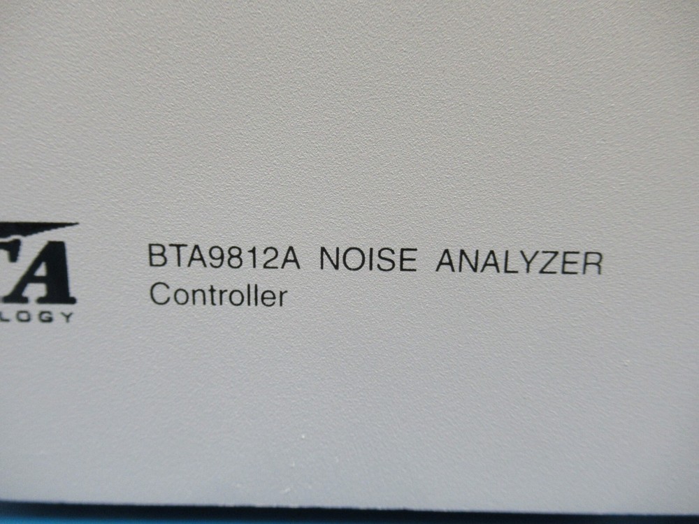 BTA Technology BTA9812A Noise Analyzer Controller Model