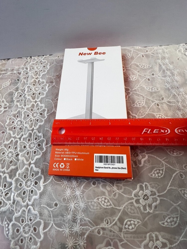 Headphone Stand Black New Bee NIB Never Used