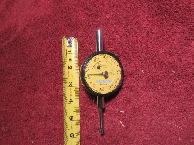 Flexbar Dial Indicator .01mm 25MM Range, Metric, USA