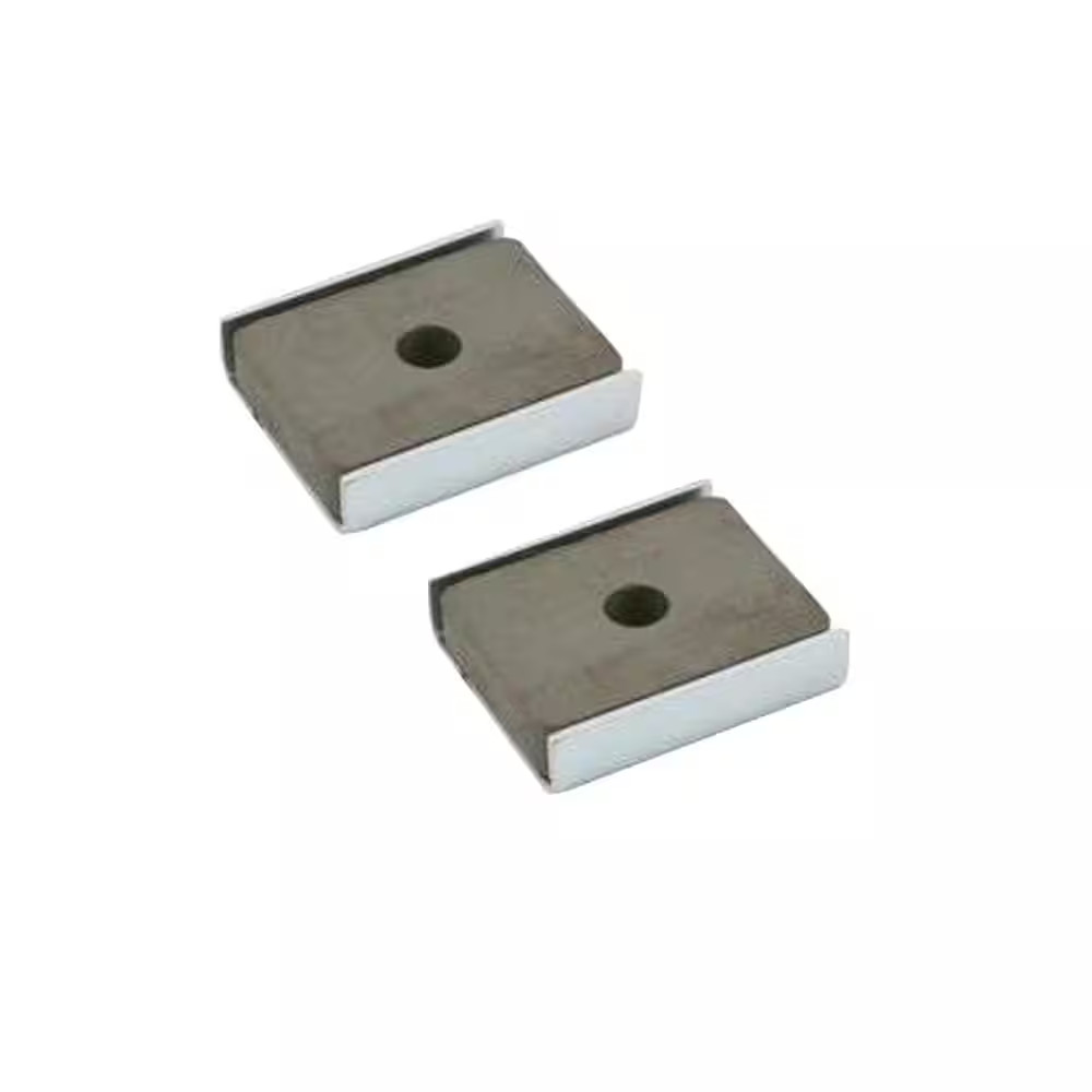 7 Lb. Zinc Pull Latch Magnets (2-Piece per Pack)