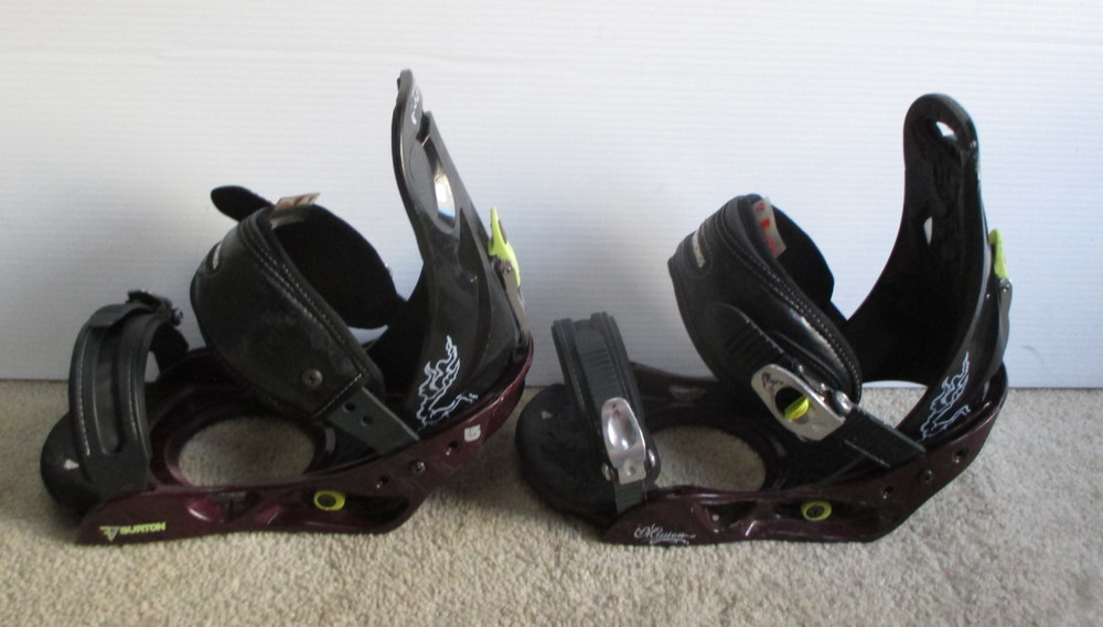Burton Mission Snowboard Bindings Size Large