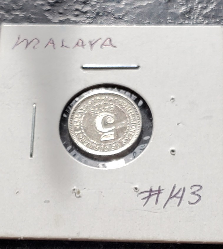 1941 MAYLAYA 5 CENTS #143