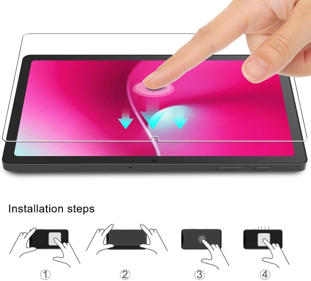 WD&CD 2 Pack Screen Protector Compatible with T-Mobile REVVL Tab 2 10.1"...