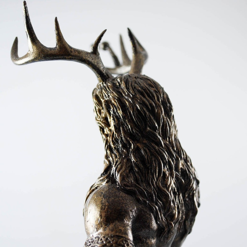 Gwyn ap Nudd (Cernunnos) - Hand cast statue